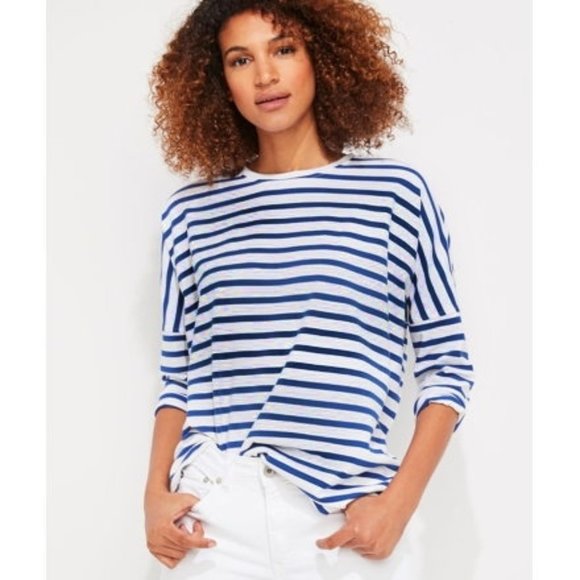 Vineyard Vines Striped Top OVERSIZED NEW - Picture 13 of 16